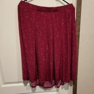 Women's Plus Lularoe 3x skirt